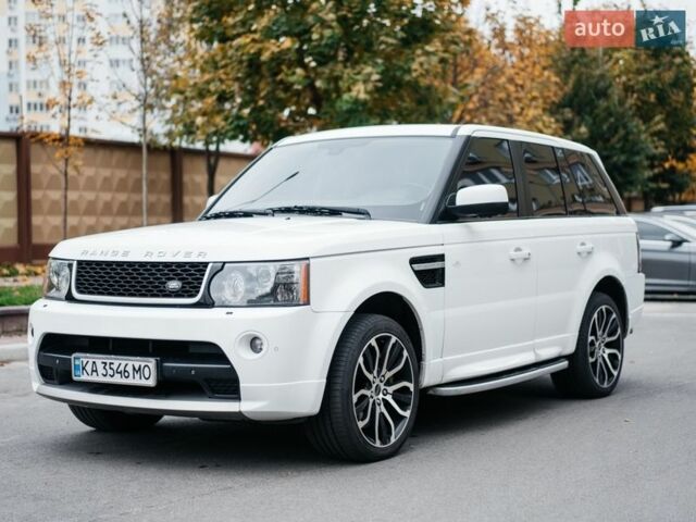 Білий Ленд Ровер Range Rover Sport, об'ємом двигуна 5 л та пробігом 148 тис. км за 15500 $, фото 5 на Automoto.ua