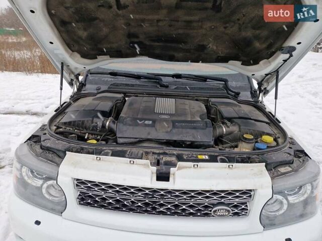 Белый Ленд Ровер Рендж Ровер Спорт, объемом двигателя 5 л и пробегом 170 тыс. км за 13333 $, фото 15 на Automoto.ua