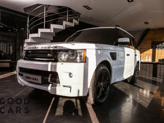 Білий Ленд Ровер Range Rover Sport, об'ємом двигуна 5 л та пробігом 93 тис. км за 24900 $, фото 2 на Automoto.ua