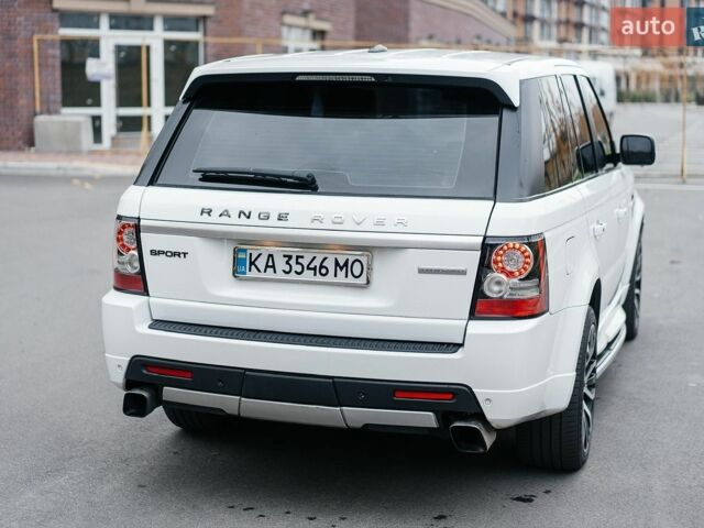 Білий Ленд Ровер Range Rover Sport, об'ємом двигуна 5 л та пробігом 157 тис. км за 12500 $, фото 8 на Automoto.ua