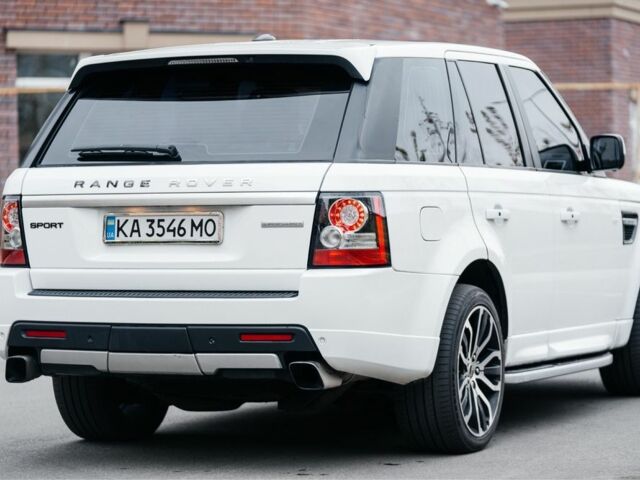 Білий Ленд Ровер Range Rover Sport, об'ємом двигуна 5 л та пробігом 147 тис. км за 15100 $, фото 4 на Automoto.ua