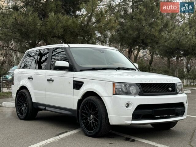 Білий Ленд Ровер Range Rover Sport, об'ємом двигуна 5 л та пробігом 212 тис. км за 12999 $, фото 3 на Automoto.ua