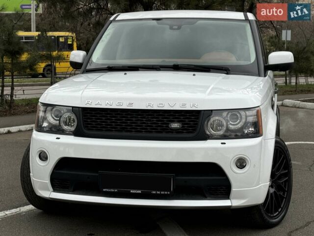 Білий Ленд Ровер Range Rover Sport, об'ємом двигуна 5 л та пробігом 212 тис. км за 12999 $, фото 2 на Automoto.ua