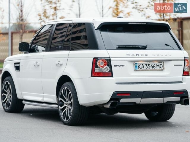 Білий Ленд Ровер Range Rover Sport, об'ємом двигуна 5 л та пробігом 148 тис. км за 15500 $, фото 11 на Automoto.ua