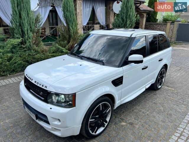 Білий Ленд Ровер Range Rover Sport, об'ємом двигуна 5 л та пробігом 150 тис. км за 14000 $, фото 7 на Automoto.ua
