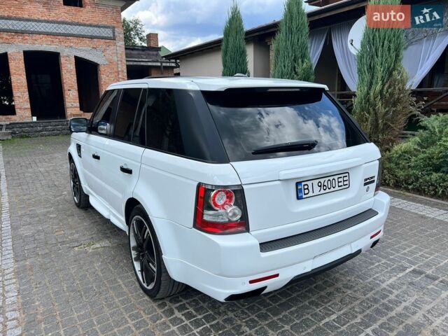 Білий Ленд Ровер Range Rover Sport, об'ємом двигуна 5 л та пробігом 150 тис. км за 14000 $, фото 14 на Automoto.ua