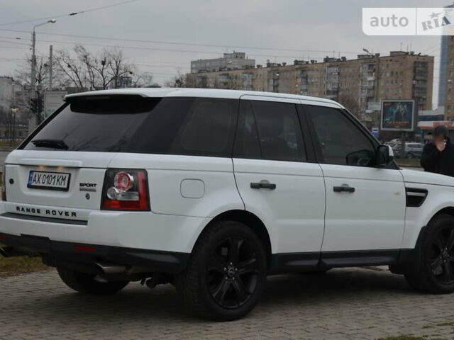 Білий Ленд Ровер Range Rover Sport, об'ємом двигуна 5 л та пробігом 209 тис. км за 13500 $, фото 17 на Automoto.ua