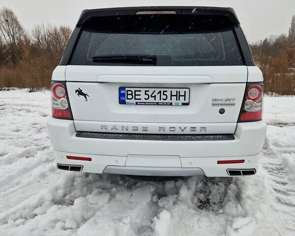Белый Ленд Ровер Рендж Ровер Спорт, объемом двигателя 5 л и пробегом 170 тыс. км за 13333 $, фото 4 на Automoto.ua