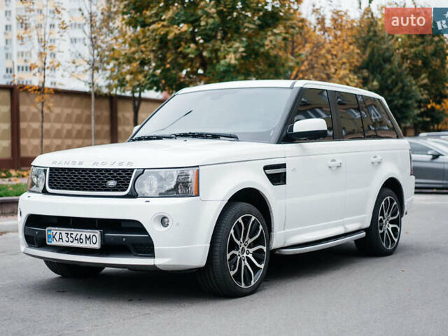 Білий Ленд Ровер Range Rover Sport, об'ємом двигуна 5 л та пробігом 147 тис. км за 15100 $, фото 2 на Automoto.ua