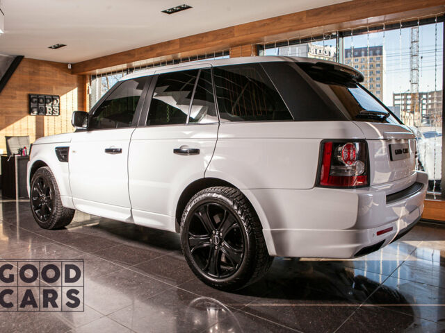 Білий Ленд Ровер Range Rover Sport, об'ємом двигуна 5 л та пробігом 93 тис. км за 24900 $, фото 3 на Automoto.ua