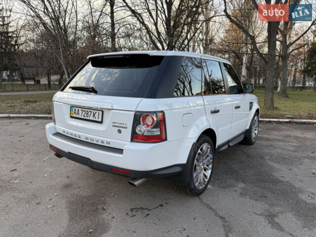 Білий Ленд Ровер Range Rover Sport, об'ємом двигуна 5 л та пробігом 156 тис. км за 14000 $, фото 6 на Automoto.ua