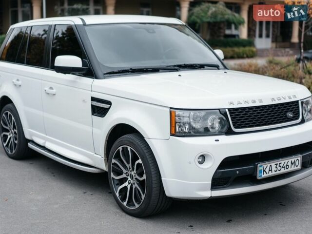 Білий Ленд Ровер Range Rover Sport, об'ємом двигуна 5 л та пробігом 148 тис. км за 15500 $, фото 3 на Automoto.ua