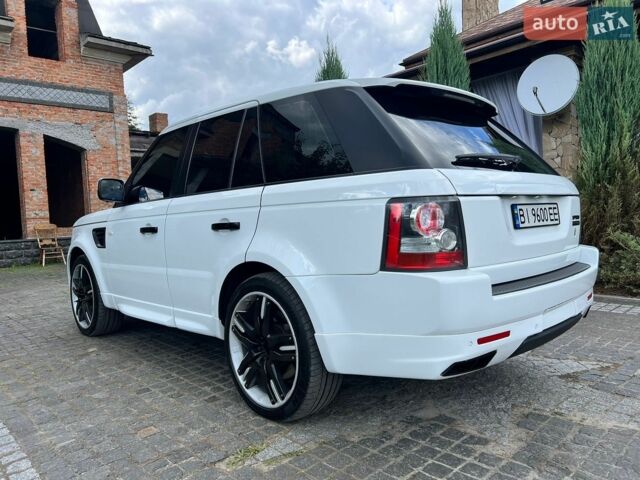 Білий Ленд Ровер Range Rover Sport, об'ємом двигуна 5 л та пробігом 150 тис. км за 14000 $, фото 7 на Automoto.ua