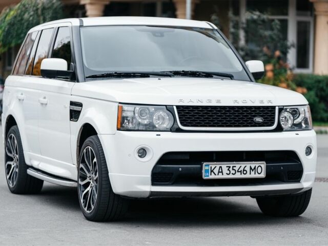 Білий Ленд Ровер Range Rover Sport, об'ємом двигуна 5 л та пробігом 147 тис. км за 15100 $, фото 1 на Automoto.ua
