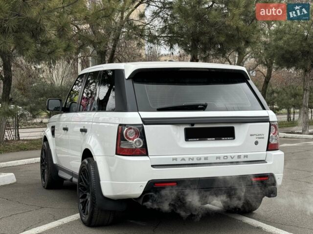 Білий Ленд Ровер Range Rover Sport, об'ємом двигуна 5 л та пробігом 212 тис. км за 12999 $, фото 5 на Automoto.ua