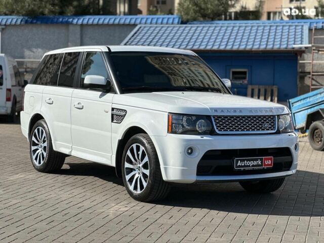 Білий Ленд Ровер Range Rover Sport, об'ємом двигуна 5 л та пробігом 126 тис. км за 21290 $, фото 4 на Automoto.ua