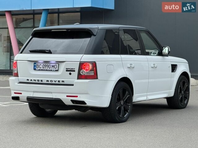 Білий Ленд Ровер Range Rover Sport, об'ємом двигуна 5 л та пробігом 181 тис. км за 12700 $, фото 8 на Automoto.ua