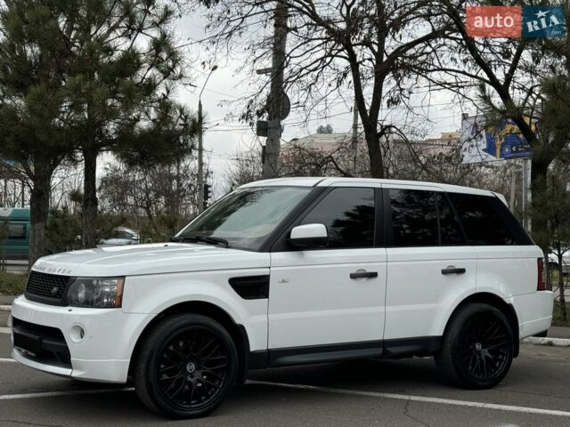 Білий Ленд Ровер Range Rover Sport, об'ємом двигуна 5 л та пробігом 212 тис. км за 12999 $, фото 4 на Automoto.ua