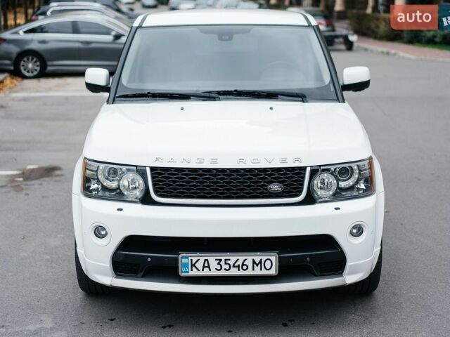 Білий Ленд Ровер Range Rover Sport, об'ємом двигуна 5 л та пробігом 157 тис. км за 12500 $, фото 12 на Automoto.ua