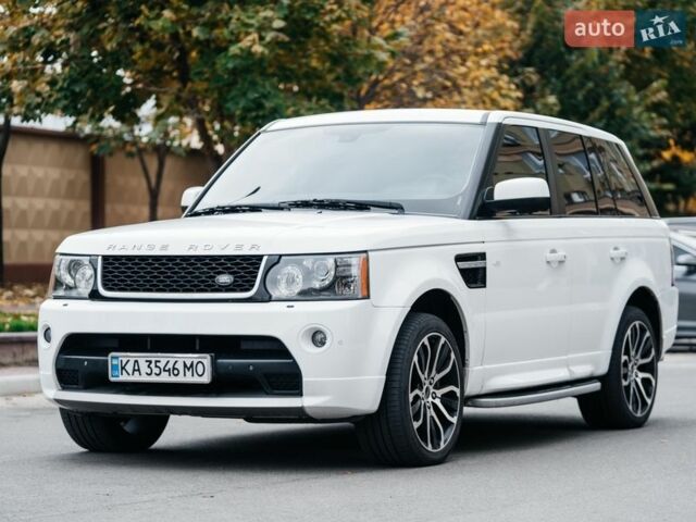 Білий Ленд Ровер Range Rover Sport, об'ємом двигуна 5 л та пробігом 148 тис. км за 15500 $, фото 6 на Automoto.ua