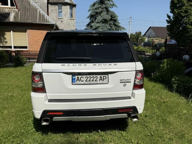 Белый Ленд Ровер Рендж Ровер Спорт, объемом двигателя 5 л и пробегом 195 тыс. км за 25500 $, фото 3 на Automoto.ua