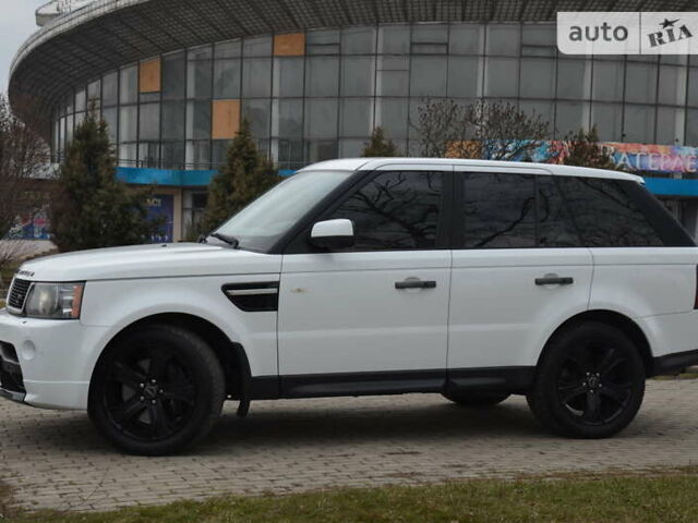 Білий Ленд Ровер Range Rover Sport, об'ємом двигуна 5 л та пробігом 209 тис. км за 13500 $, фото 9 на Automoto.ua