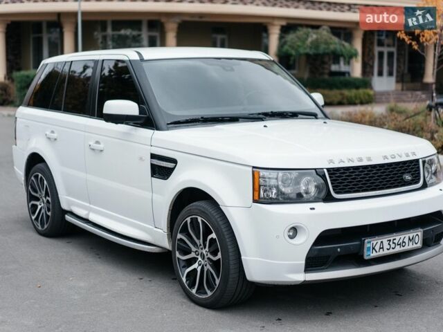 Білий Ленд Ровер Range Rover Sport, об'ємом двигуна 5 л та пробігом 148 тис. км за 15500 $, фото 4 на Automoto.ua