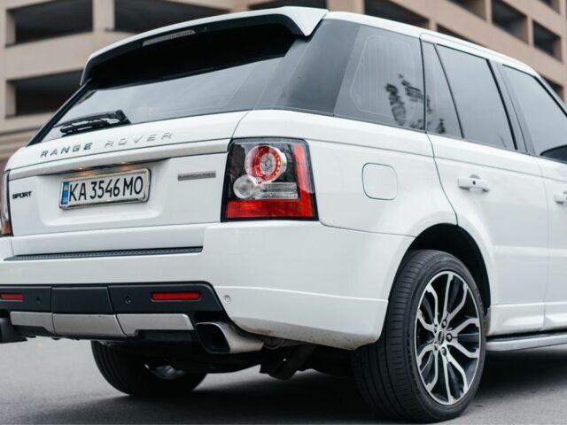 Білий Ленд Ровер Range Rover Sport, об'ємом двигуна 5 л та пробігом 147 тис. км за 15100 $, фото 5 на Automoto.ua