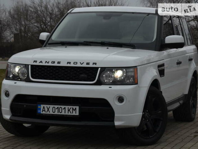 Білий Ленд Ровер Range Rover Sport, об'ємом двигуна 5 л та пробігом 209 тис. км за 13600 $, фото 4 на Automoto.ua