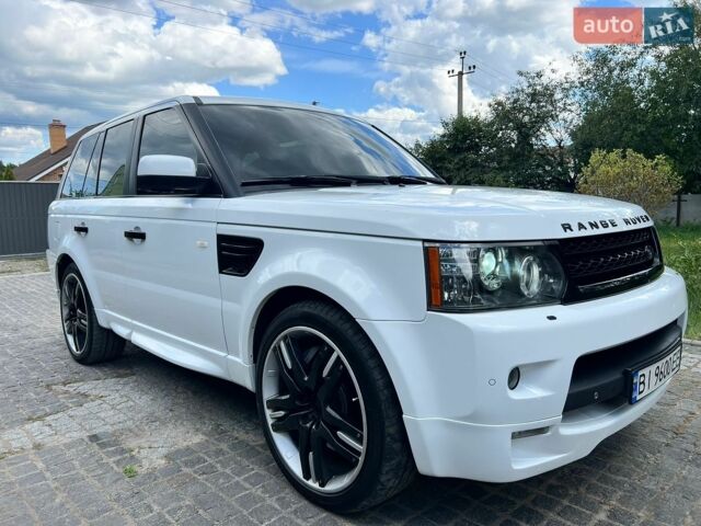 Білий Ленд Ровер Range Rover Sport, об'ємом двигуна 5 л та пробігом 150 тис. км за 14000 $, фото 16 на Automoto.ua
