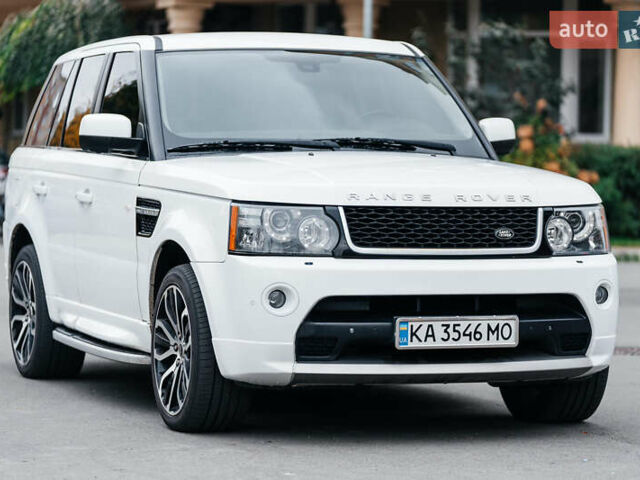 Білий Ленд Ровер Range Rover Sport, об'ємом двигуна 5 л та пробігом 147 тис. км за 15100 $, фото 1 на Automoto.ua