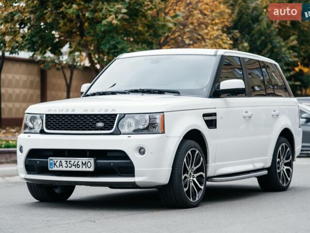 Білий Ленд Ровер Range Rover Sport, об'ємом двигуна 5 л та пробігом 148 тис. км за 15500 $, фото 6 на Automoto.ua