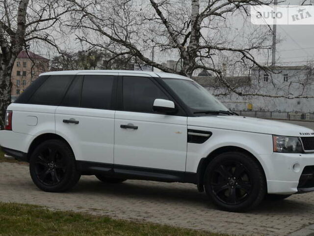 Білий Ленд Ровер Range Rover Sport, об'ємом двигуна 5 л та пробігом 209 тис. км за 13500 $, фото 21 на Automoto.ua