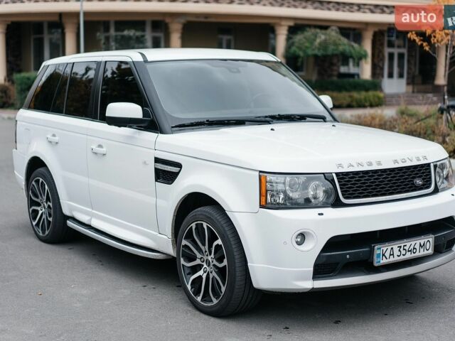 Білий Ленд Ровер Range Rover Sport, об'ємом двигуна 5 л та пробігом 157 тис. км за 12500 $, фото 3 на Automoto.ua