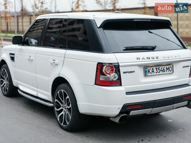 Білий Ленд Ровер Range Rover Sport, об'ємом двигуна 5 л та пробігом 148 тис. км за 15500 $, фото 13 на Automoto.ua