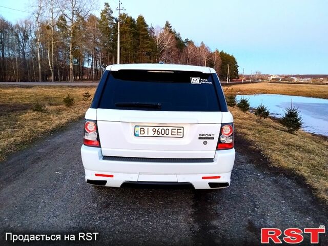 Белый Ленд Ровер Рендж Ровер Спорт, объемом двигателя 5 л и пробегом 147 тыс. км за 16500 $, фото 8 на Automoto.ua