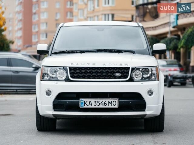 Білий Ленд Ровер Range Rover Sport, об'ємом двигуна 5 л та пробігом 148 тис. км за 15500 $, фото 18 на Automoto.ua
