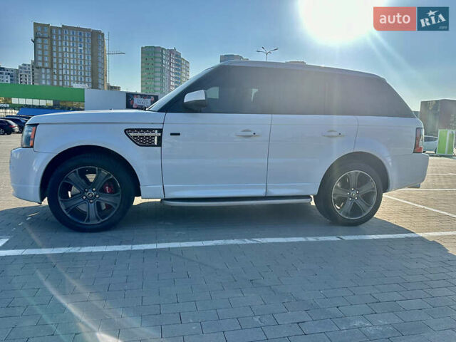 Білий Ленд Ровер Range Rover Sport, об'ємом двигуна 5 л та пробігом 132 тис. км за 18500 $, фото 11 на Automoto.ua