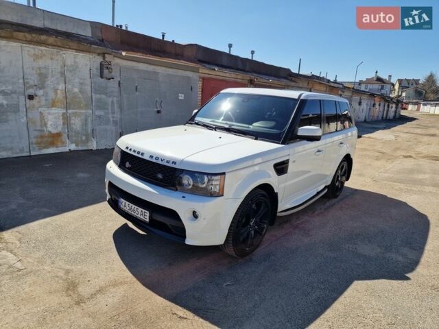 Білий Ленд Ровер Range Rover Sport, об'ємом двигуна 5 л та пробігом 115 тис. км за 23000 $, фото 1 на Automoto.ua