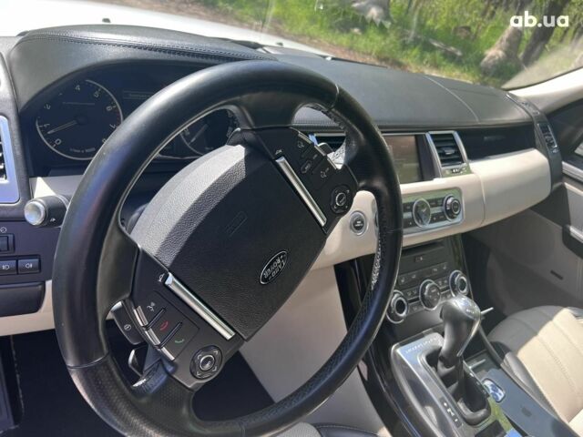 Білий Ленд Ровер Range Rover Sport, об'ємом двигуна 5 л та пробігом 120 тис. км за 20950 $, фото 9 на Automoto.ua