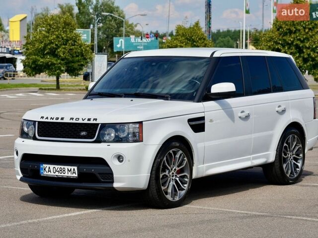 Білий Ленд Ровер Range Rover Sport, об'ємом двигуна 5 л та пробігом 193 тис. км за 17500 $, фото 2 на Automoto.ua