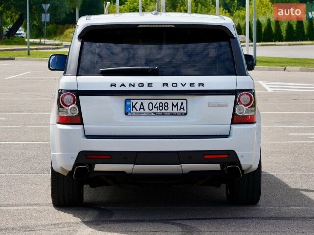 Білий Ленд Ровер Range Rover Sport, об'ємом двигуна 5 л та пробігом 193 тис. км за 17500 $, фото 8 на Automoto.ua