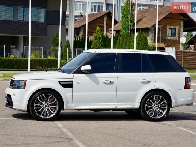 Білий Ленд Ровер Range Rover Sport, об'ємом двигуна 5 л та пробігом 193 тис. км за 17500 $, фото 4 на Automoto.ua