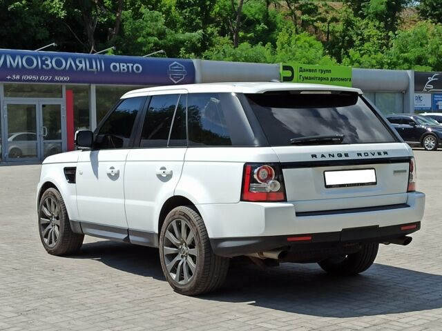 Білий Ленд Ровер Range Rover Sport, об'ємом двигуна 5 л та пробігом 190 тис. км за 22200 $, фото 8 на Automoto.ua