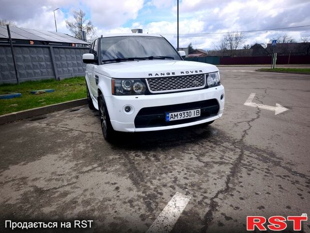 Білий Ленд Ровер Range Rover Sport, об'ємом двигуна 3 л та пробігом 250 тис. км за 14300 $, фото 3 на Automoto.ua