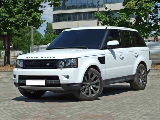 Білий Ленд Ровер Range Rover Sport, об'ємом двигуна 5 л та пробігом 190 тис. км за 22200 $, фото 1 на Automoto.ua