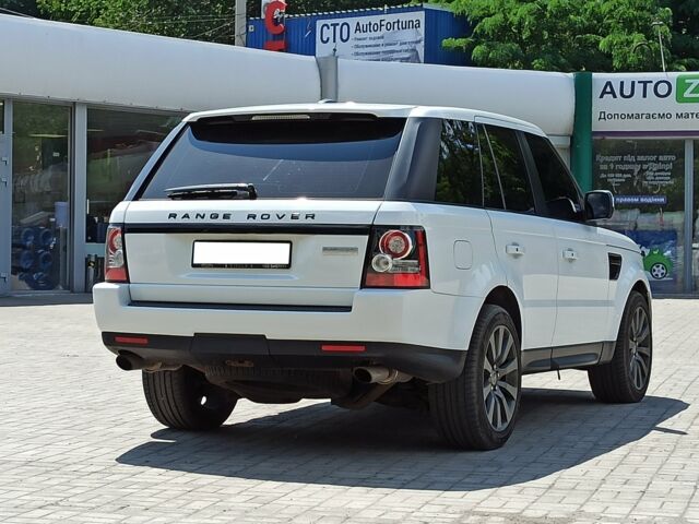 Білий Ленд Ровер Range Rover Sport, об'ємом двигуна 5 л та пробігом 190 тис. км за 22200 $, фото 7 на Automoto.ua