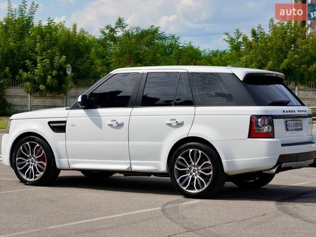 Білий Ленд Ровер Range Rover Sport, об'ємом двигуна 5 л та пробігом 193 тис. км за 17500 $, фото 5 на Automoto.ua