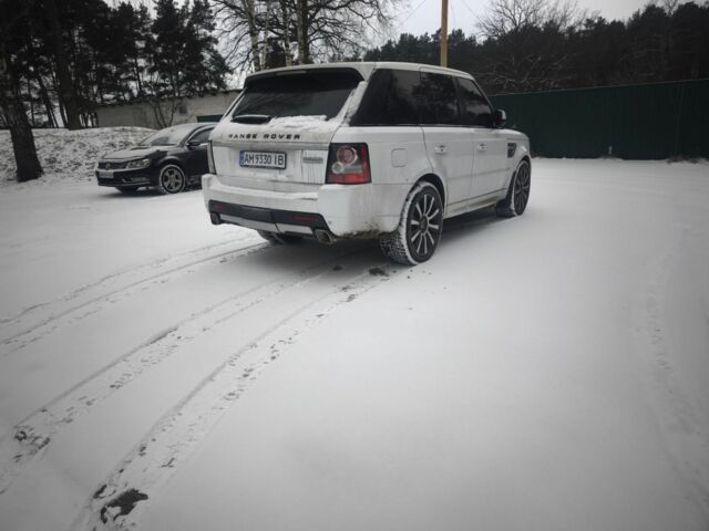 Білий Ленд Ровер Range Rover Sport, об'ємом двигуна 3 л та пробігом 250 тис. км за 11500 $, фото 3 на Automoto.ua