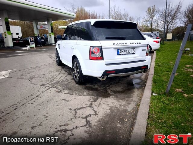 Білий Ленд Ровер Range Rover Sport, об'ємом двигуна 3 л та пробігом 250 тис. км за 14300 $, фото 5 на Automoto.ua
